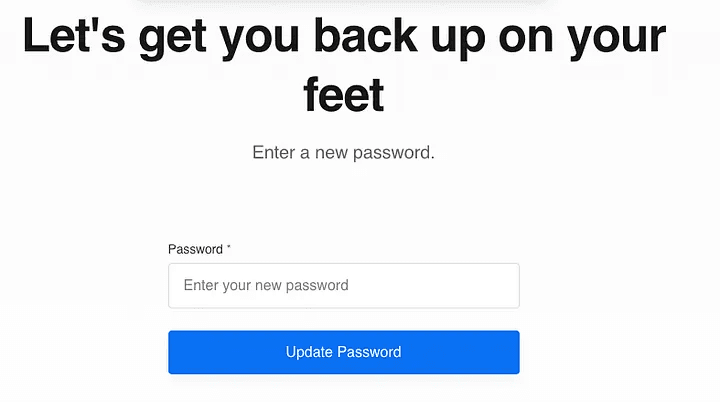 Implement Supabase Password Recovery for a Mobile App and Next.js 13 website in 3 Easy Steps